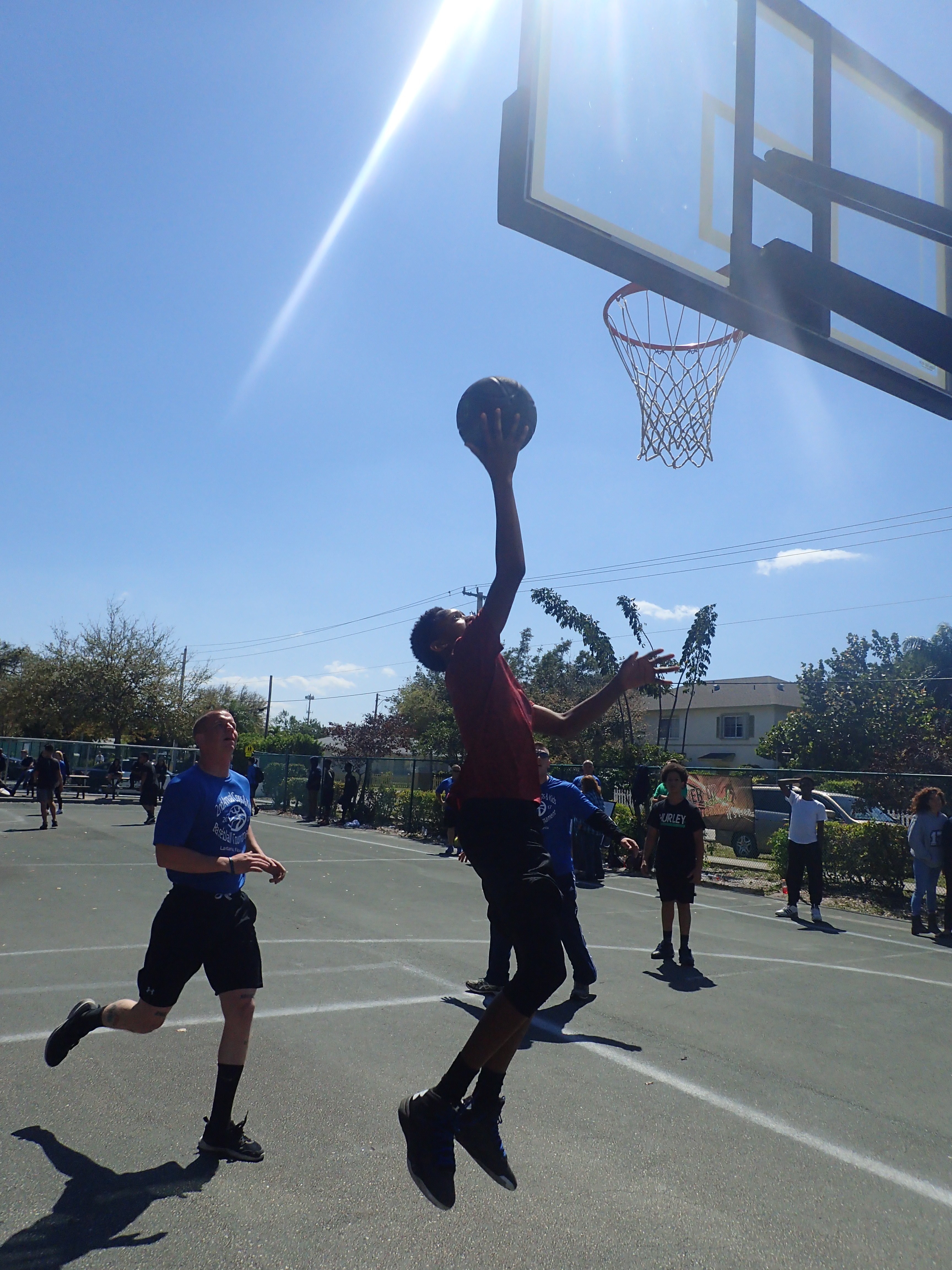 PBMA vd Lantana PD Basketball Game