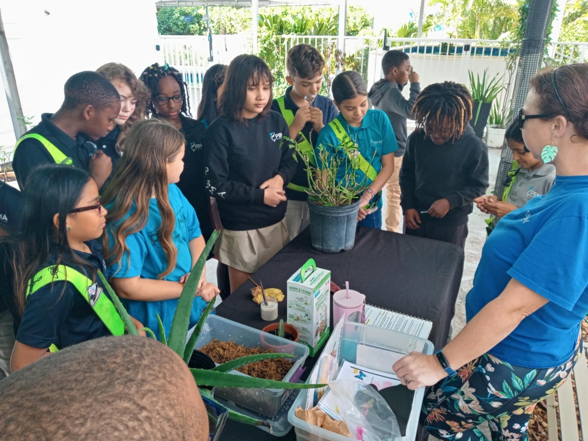 Secondary students at Palm Beach Maritime Academy